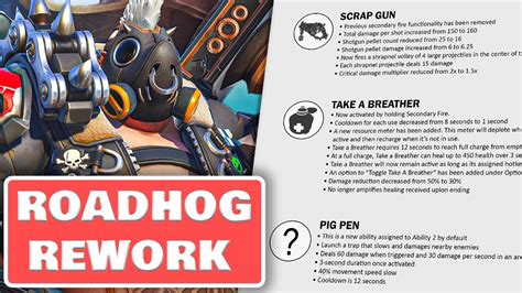 roadhog rework|Overwatch 2 Roadhog rework: New ability & all。